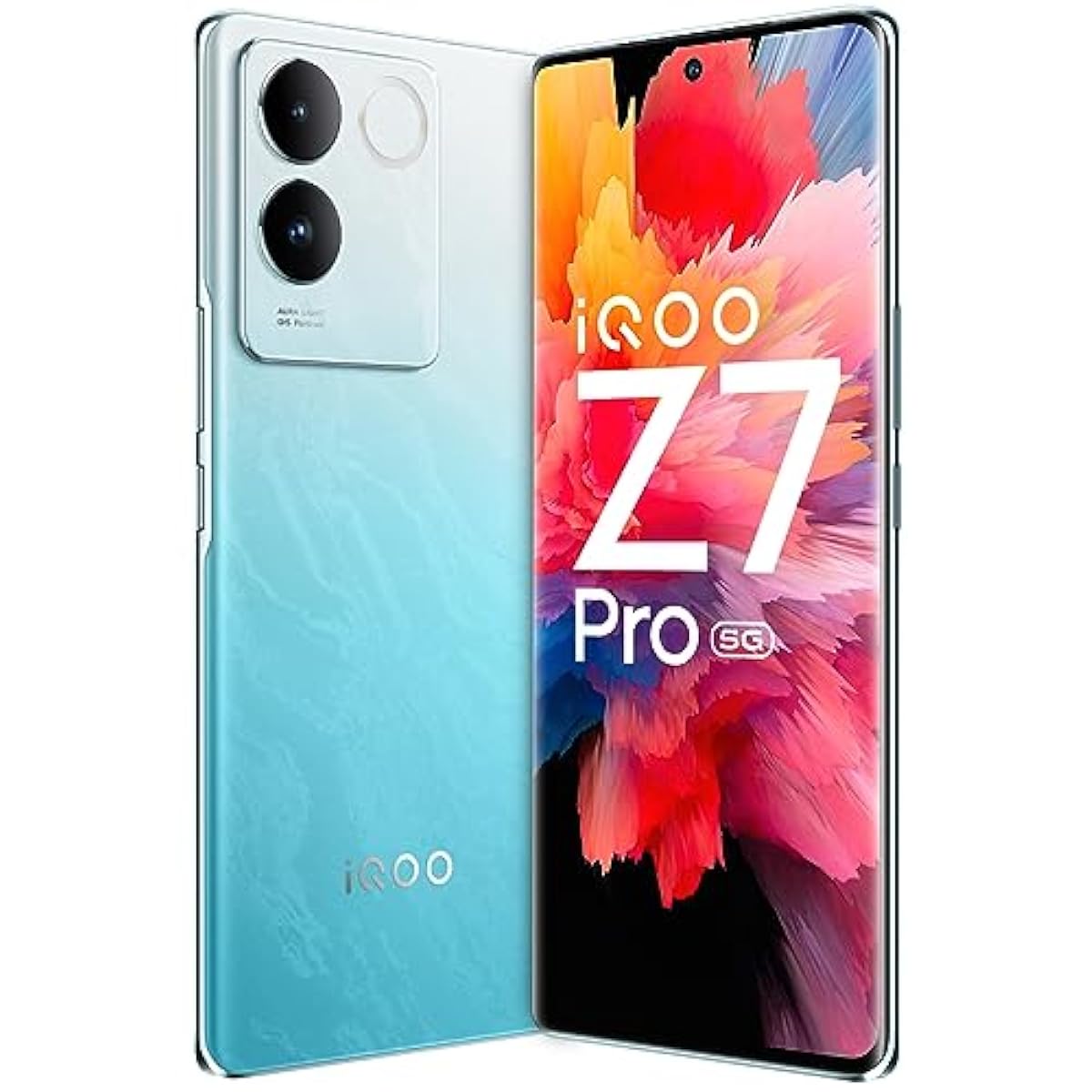 iQOO Z7 Pro 5G (Blue Lagoon, 8GB RAM, 128GB Storage) | 3D Curved AMOLED