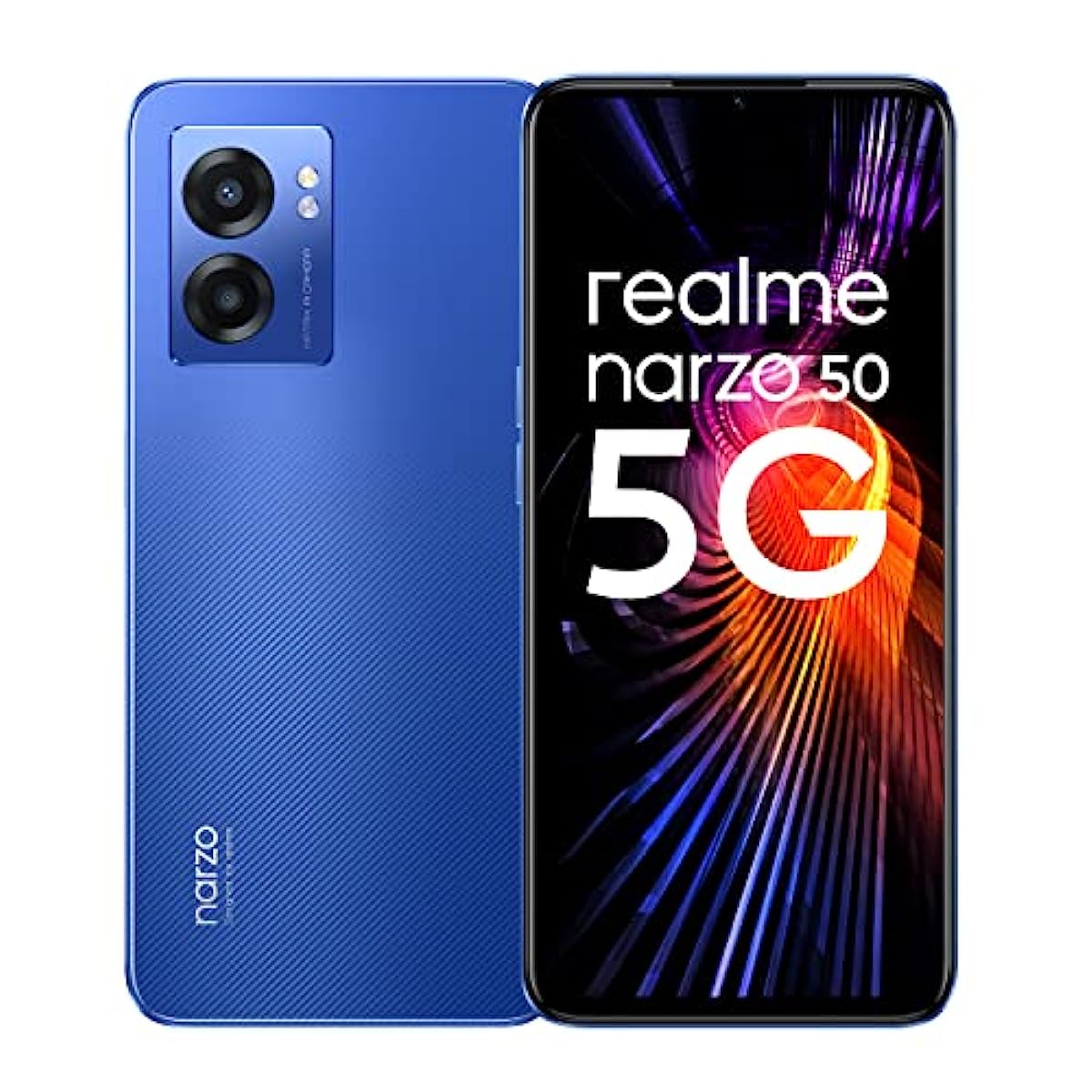realme narzo 50 5G (Hyper Blue, 4GB RAM+64GB Storage) Dimensity 810 5G P - Picture 2 of 2