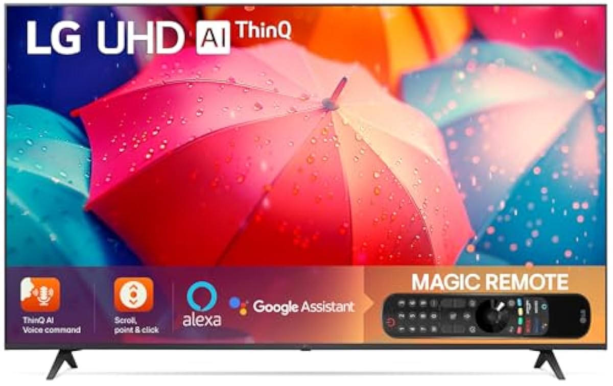 LG 108 cm (43 inches) 4K Ultra HD Smart LED TV 43UR7500PSC (Dark Iron Gr - Picture 3 of 4