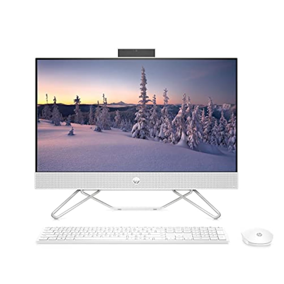 HP AIO PC 12th Gen Intel Core i3-1215U, 23.8inch(60.5 cm) FHD, Three-Sided - Afbeelding 6 van 7
