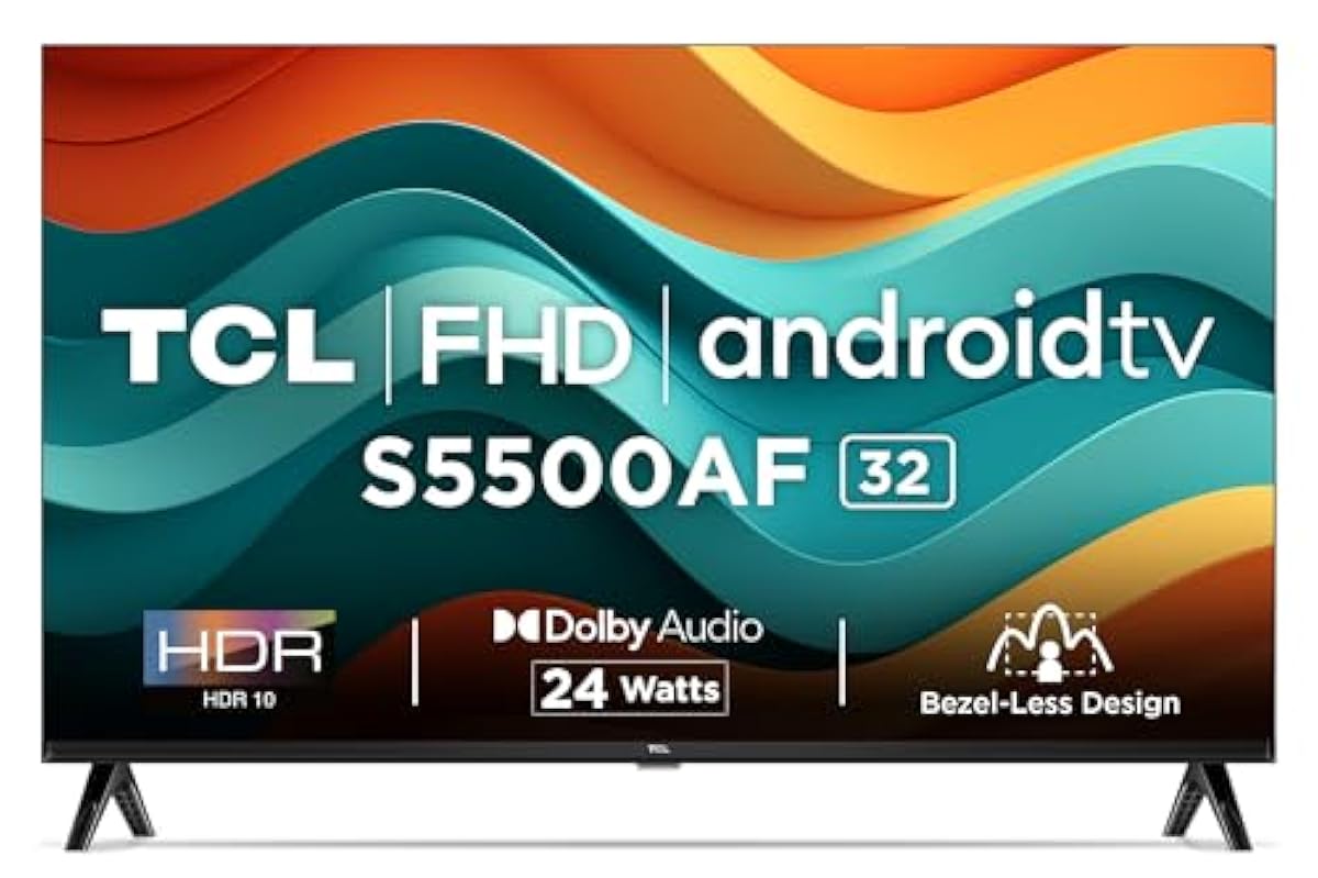 TCL 80.04 cm (32 inches) Metallic Bezel-Less HD Ready Smart