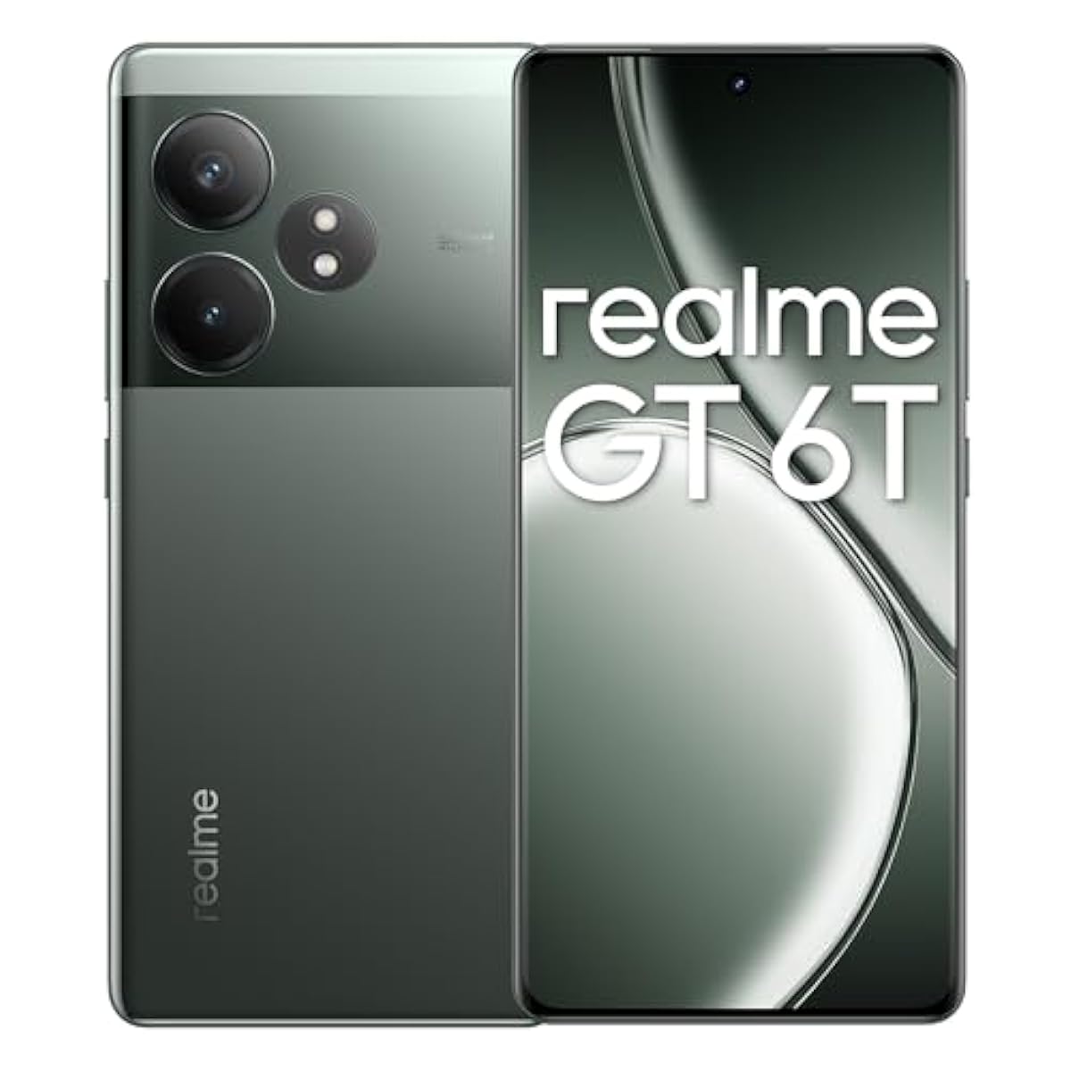realme GT 6T 5G (Fluid Silver,12GB RAM+512GB Storage) | India's