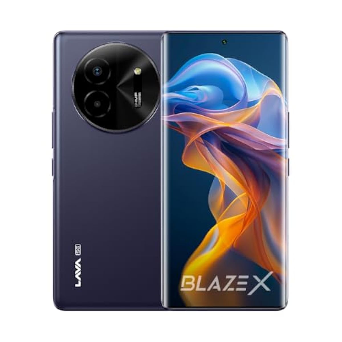 Lava Blaze X 5G - Starlight Purple (6GB RAM | 128GB Storage) - SEGMENT F - Picture 2 of 3
