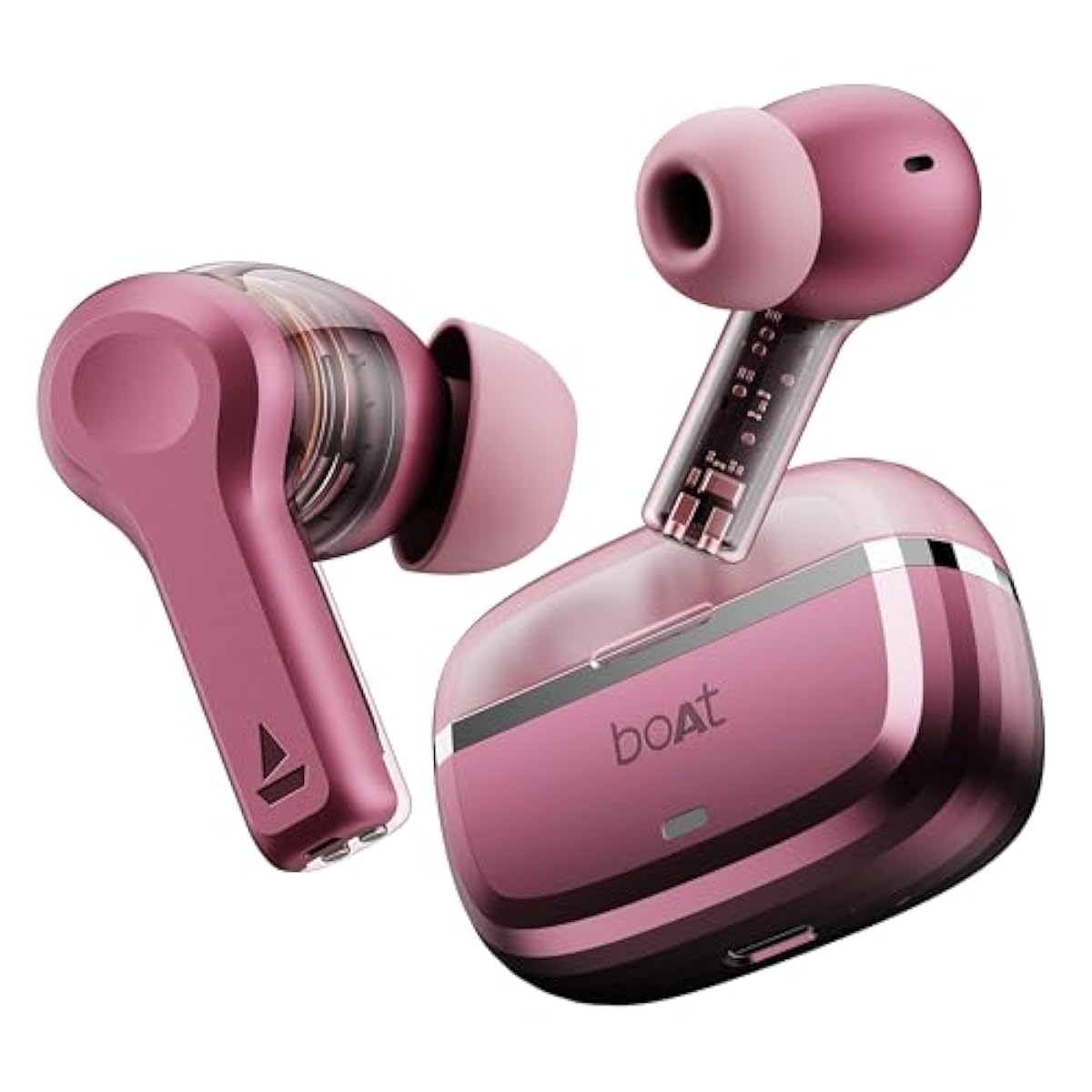 boAt Nirvana Space Écouteurs intra-auriculaires vraiment sans fil avec audio spatial 360º, - Photo 6 sur 6