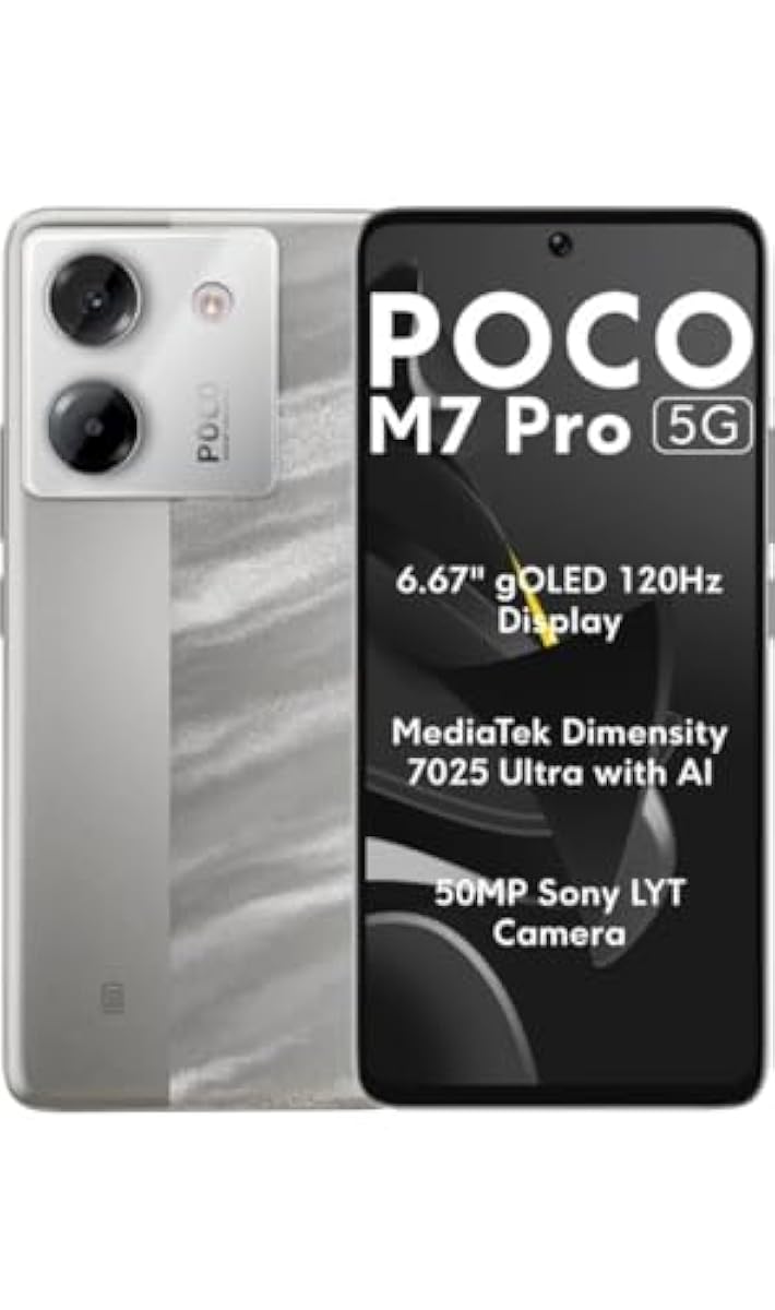 POCO M7 Pro 5G, Lavender Frost (6GB, 128GB) | eBay