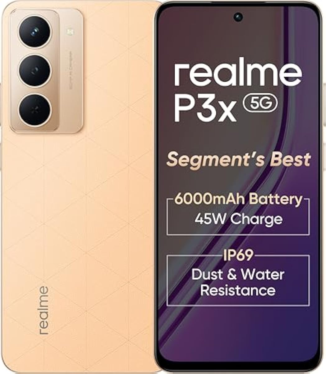 realme P3x 5G Midnight Blue 6GB RAM 128GB Storage Global
