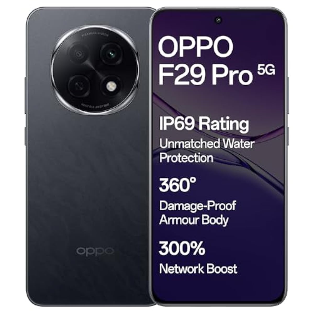 OPPO F29 Pro 5G (Marble White, 8GB RAM, 128GB Storage) with No Cost EMI/