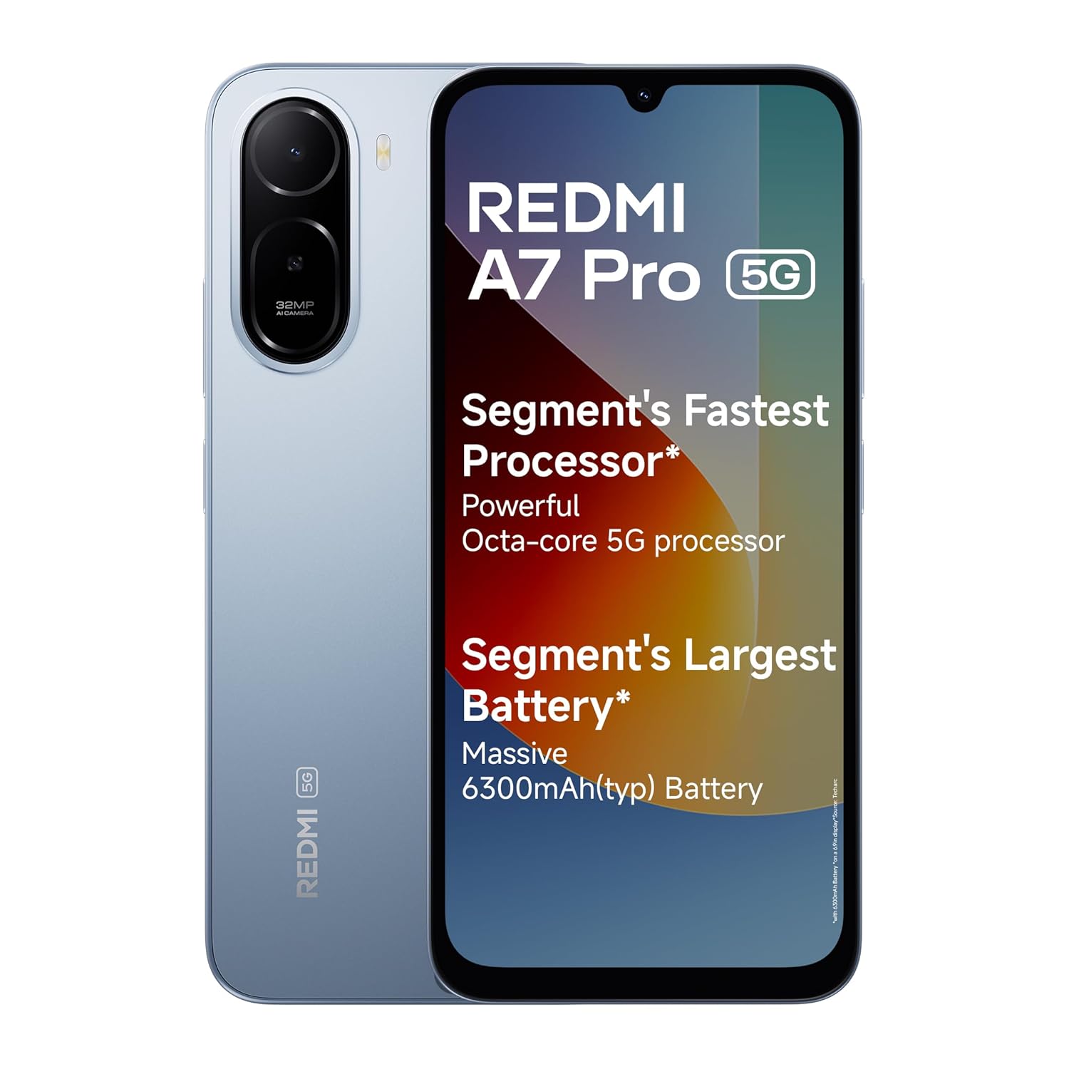 REDMI A7 Pro 5G Mist Blue 4GB RAM 64GB Storage Global Version Unlocked