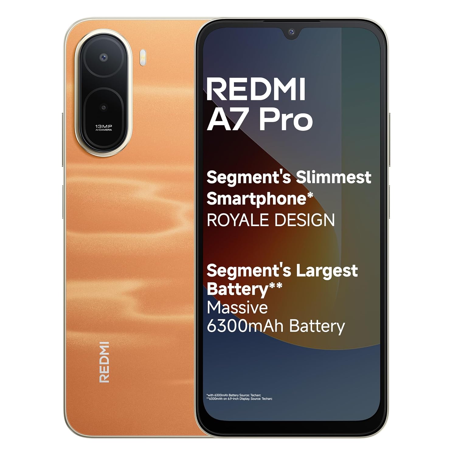 REDMI A7 Pro 4G Black 4GB RAM 64GB Storage Slimmest Phone Global Version Unlock