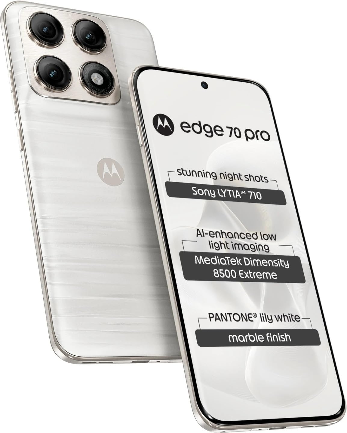 Motorola Edge 70 Pro (Satin-Luxe PANTONE Tea Green, 12GB RAM, 256GB Storage
