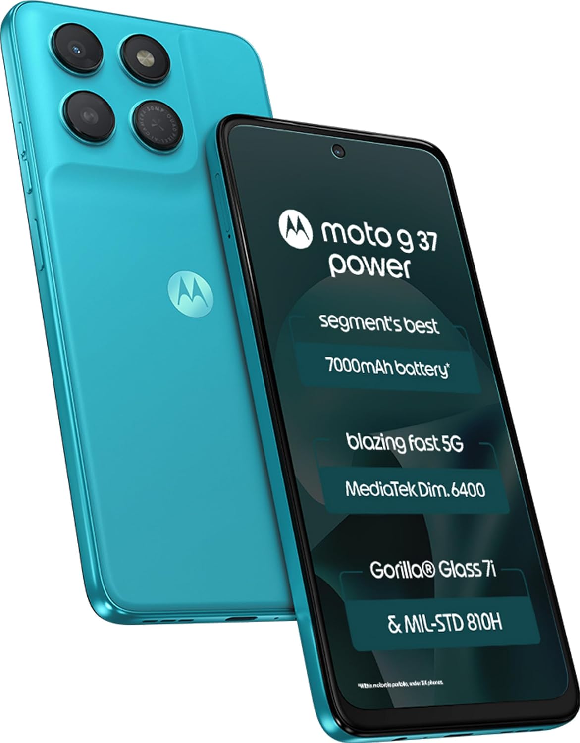 Motorola Moto G 5G Plus - 64 GB - Surfing Blue (Unlocked) for sale