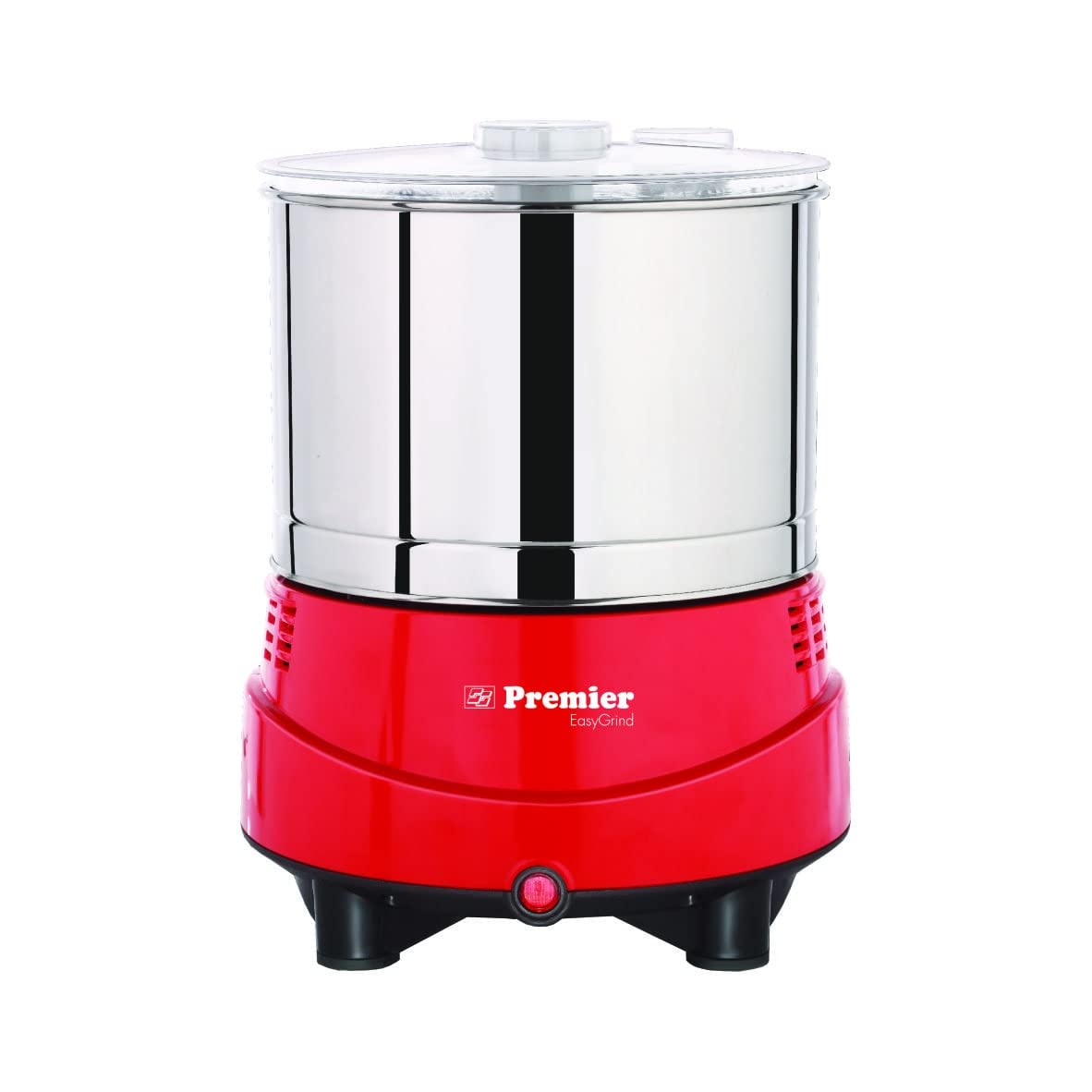 Premier Easy Grind Wet Grinder_ 2-Liter, 230v Appliance in Vibrant Red, Off