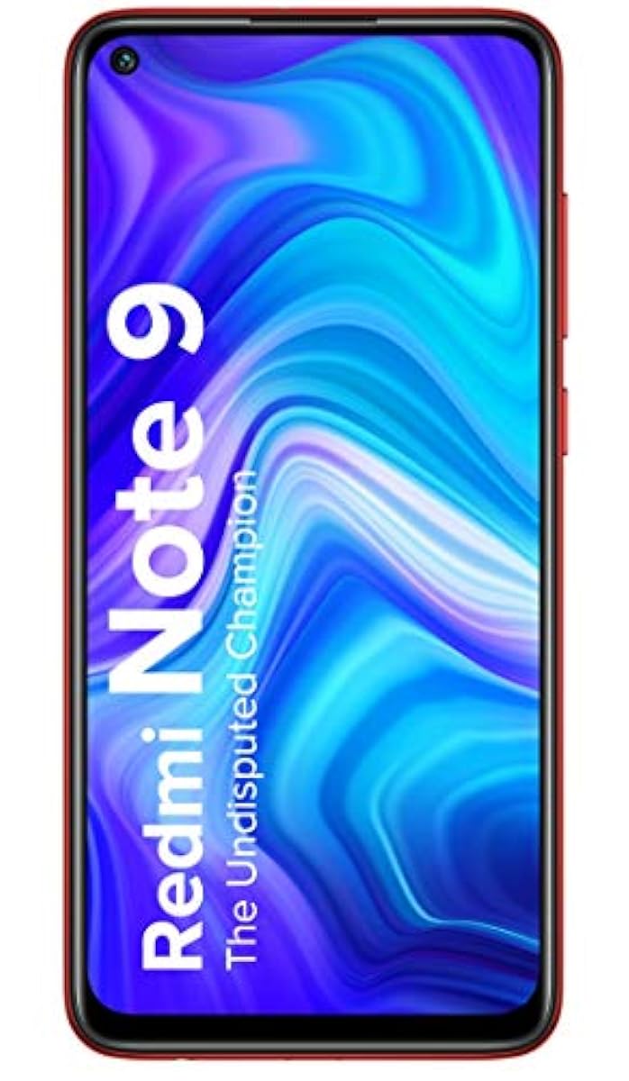 Redmi Note 9 (Scarlet Red, 4GB RAM, 64GB Storage) - 48MP Quad Camera &am