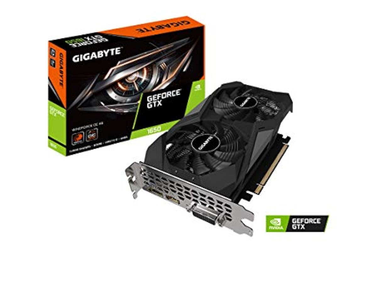 GIGABYTE Nvidia GeForce ® GTX 1650 D6 pci_e_x16 WINDFORCE OC 4GD
