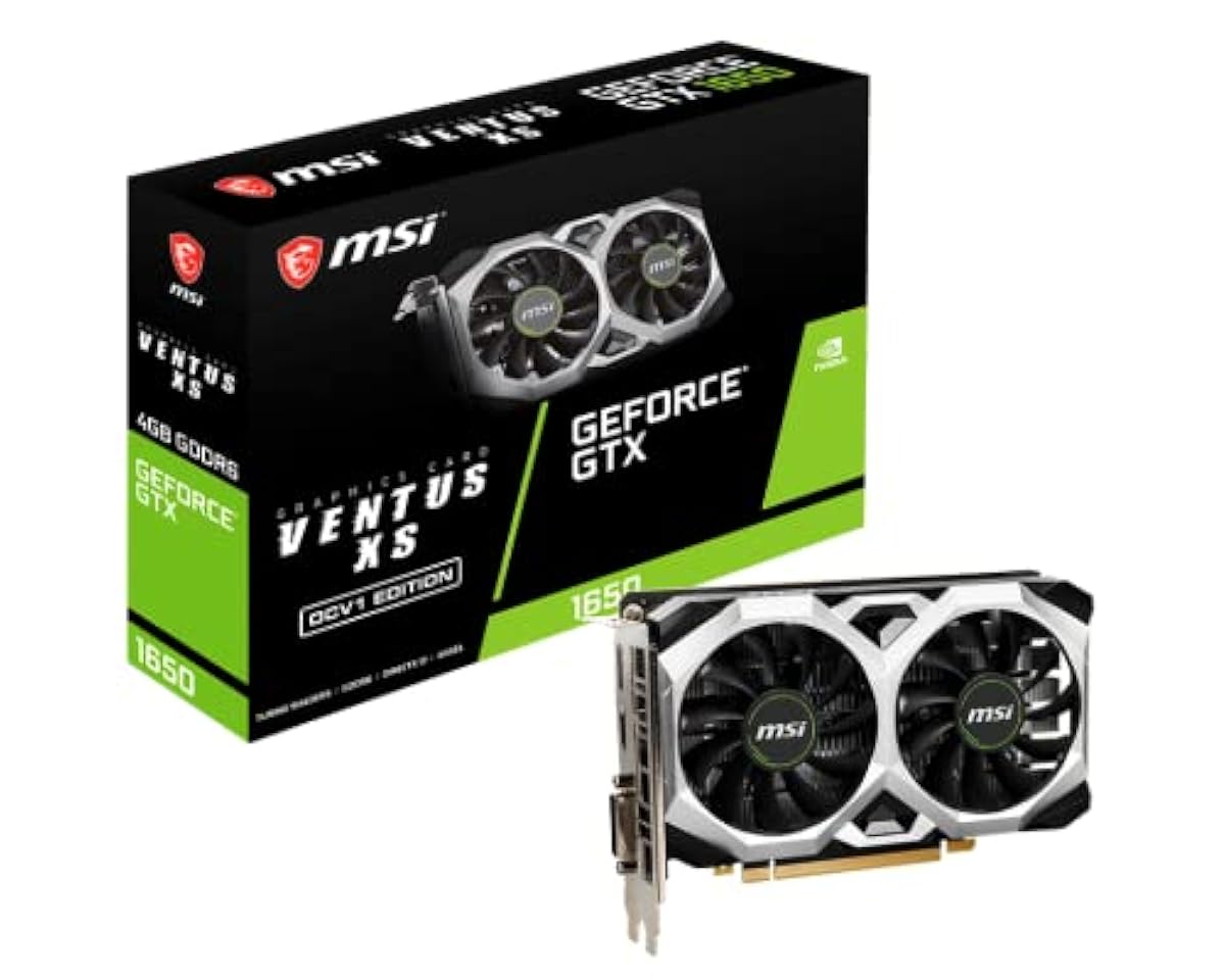 MSI Ge Force GTX 1650 D6 Ventus XS OCV1 4 GB GDDR6 128 Bit PCI Express X