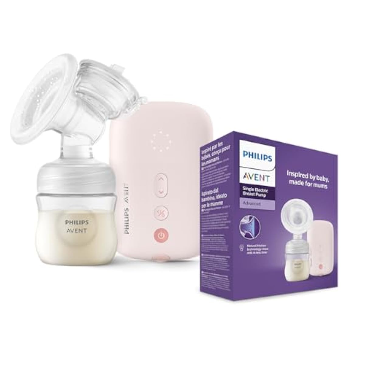 Philips Avent Electric Single Breast Pump SCF395/11, Personalised Experi