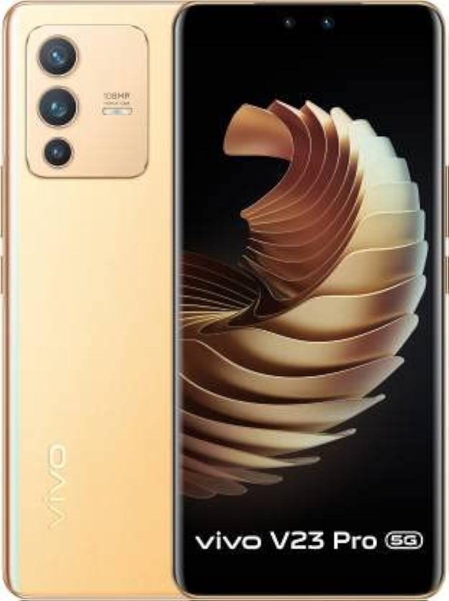Vivo V23 Pro 5G (Sunshine Gold, 8GB RAM, 128GB Storage)