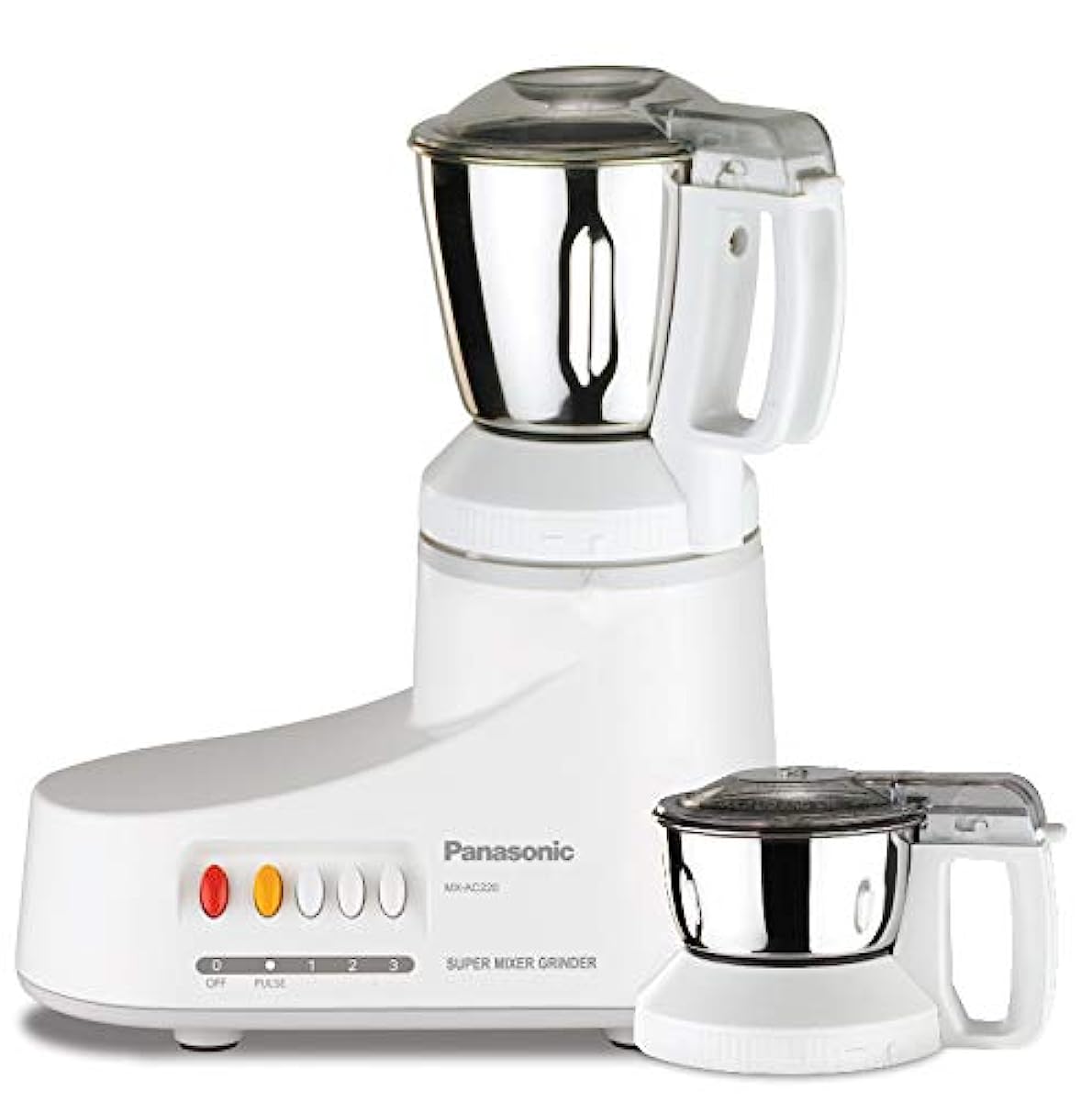 Panasonic AC MX-AC220-H 550-Watt Super Mixer Grinder with 2 Jars