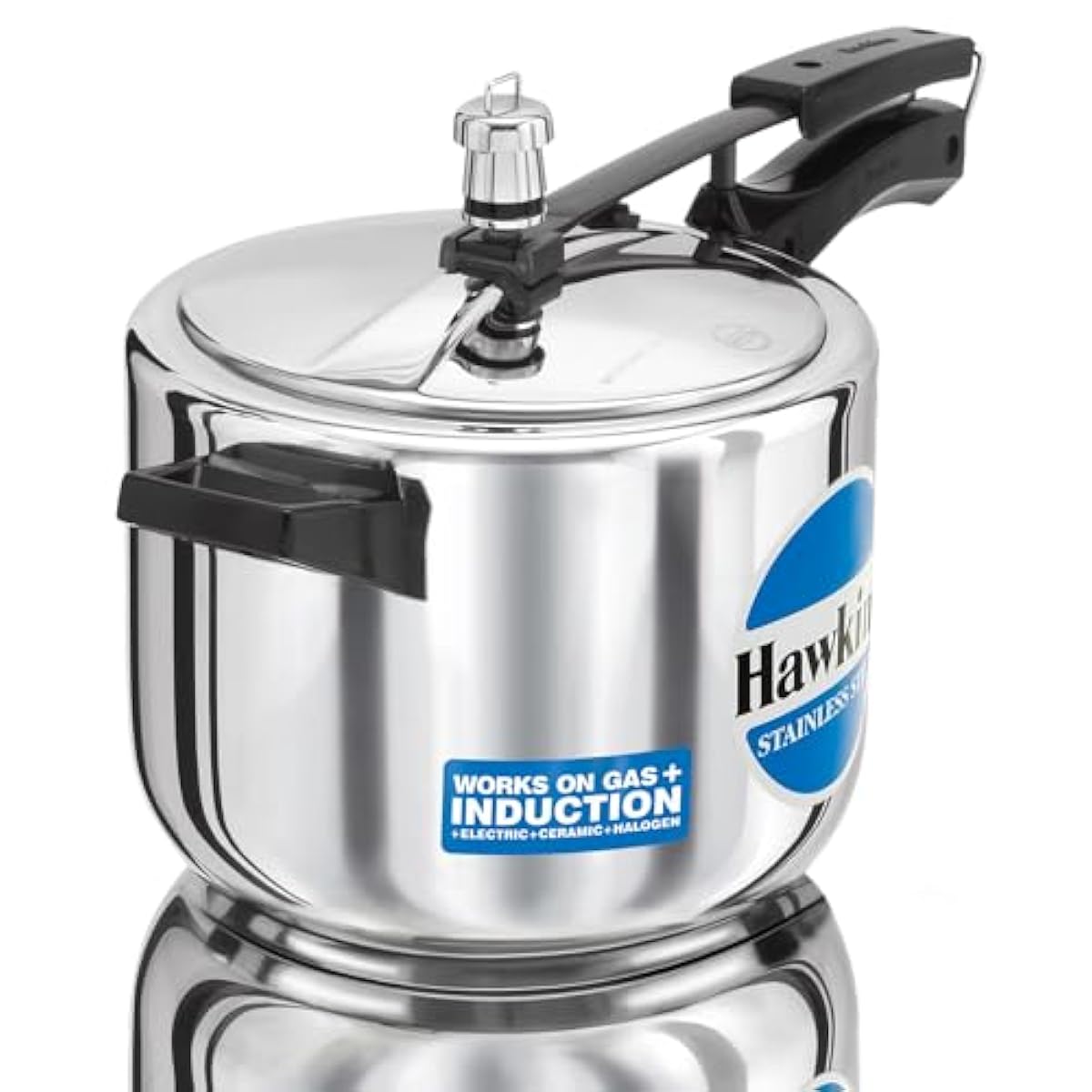 Hawkins 5 Litre Pressure Cooker, Stainless Steel Inner Lid Cooker, Induc