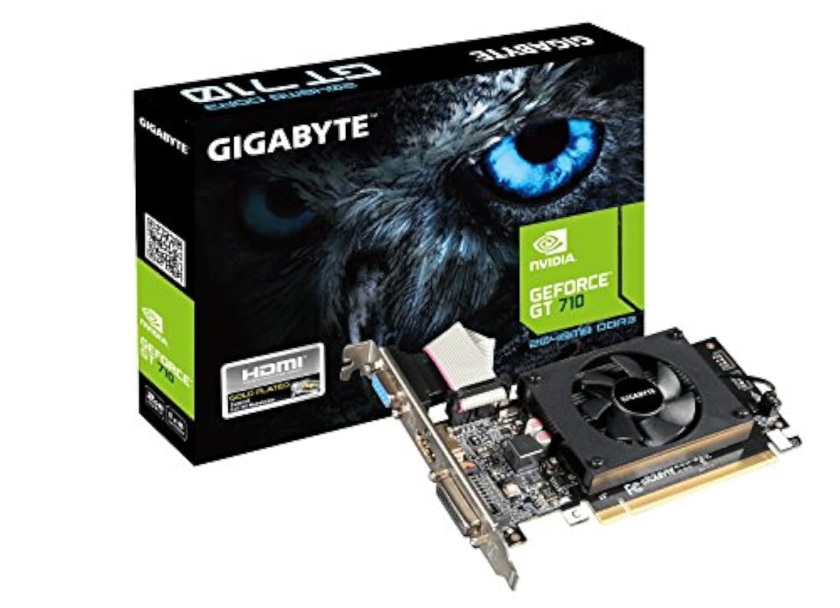 GIGABYTE GeForce GV-N710D3-2GL 2GB PCI-Express pci_e ddr3_sdram Graphics