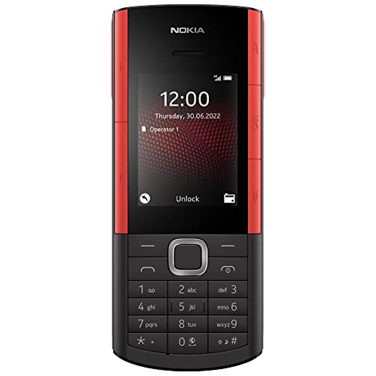 Nokia 5710 XpressAudio keypad Phone, with inbuilt Wireless Earbuds, MP3