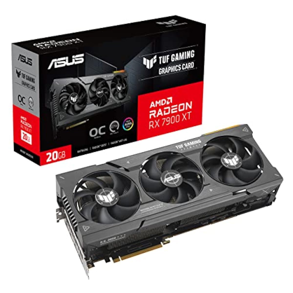 ASUS Tuf Gaming Radeon Rx 7900 Xt Oc Edition 20Gb Gddr6 Graphics Card (P