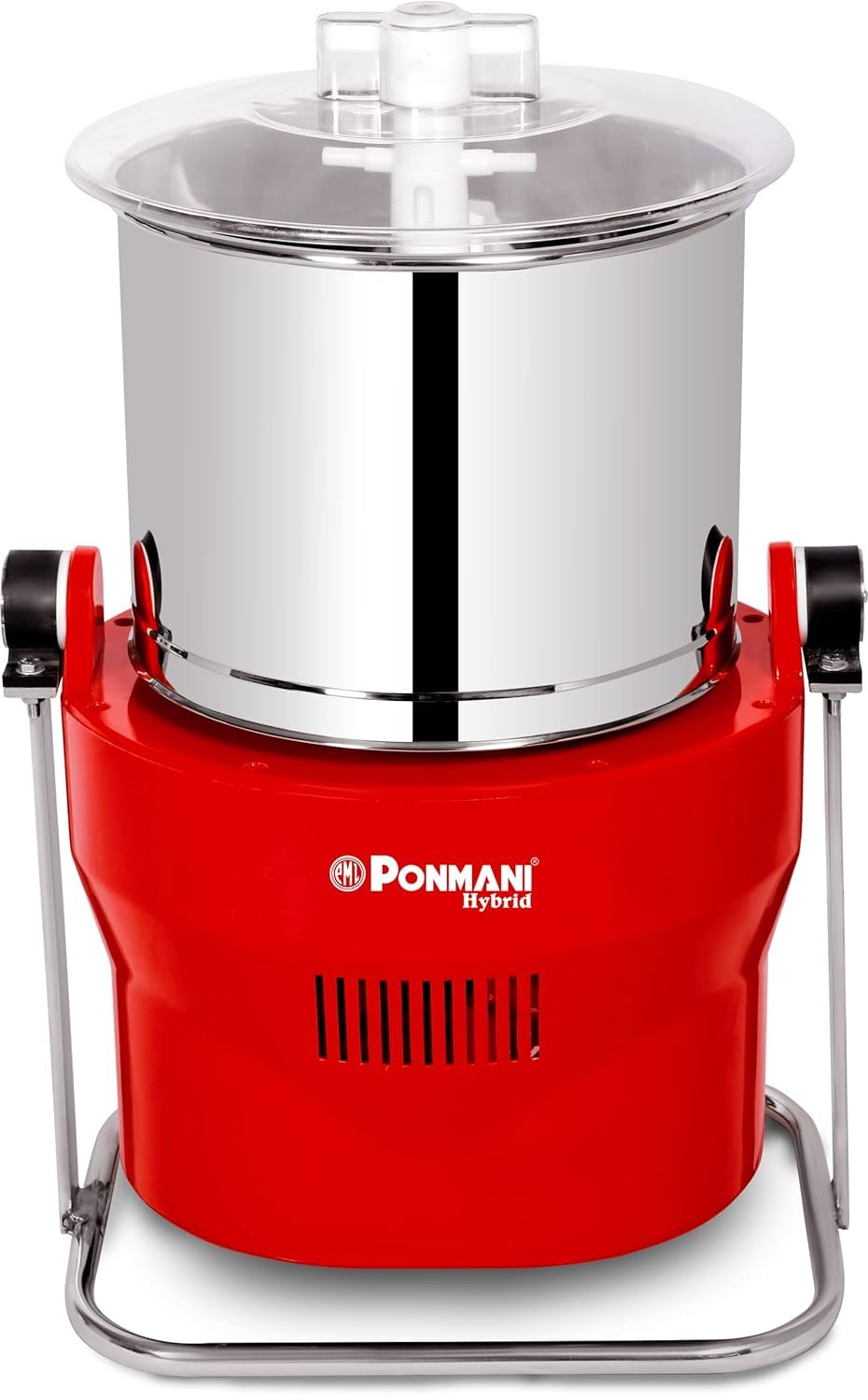 Ponmani Hybrid Commercial Tilting Wet Grinder (20 Litre) - Stainless Steel,
