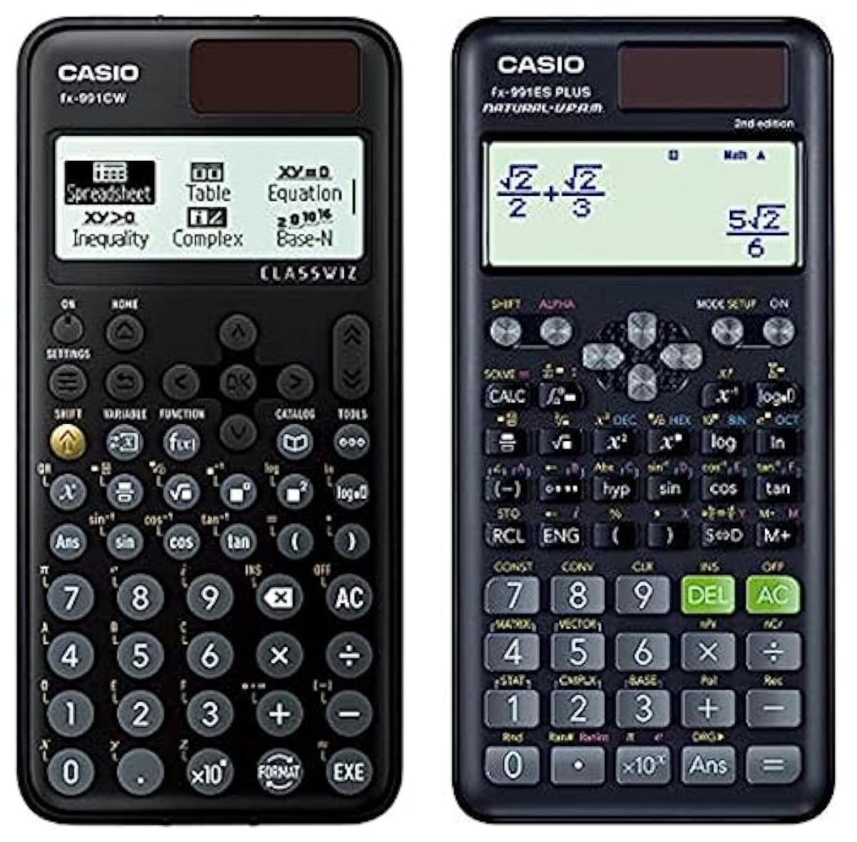 Casio FX-991CW Classwiz Non-Programmable Scientific Calculator
