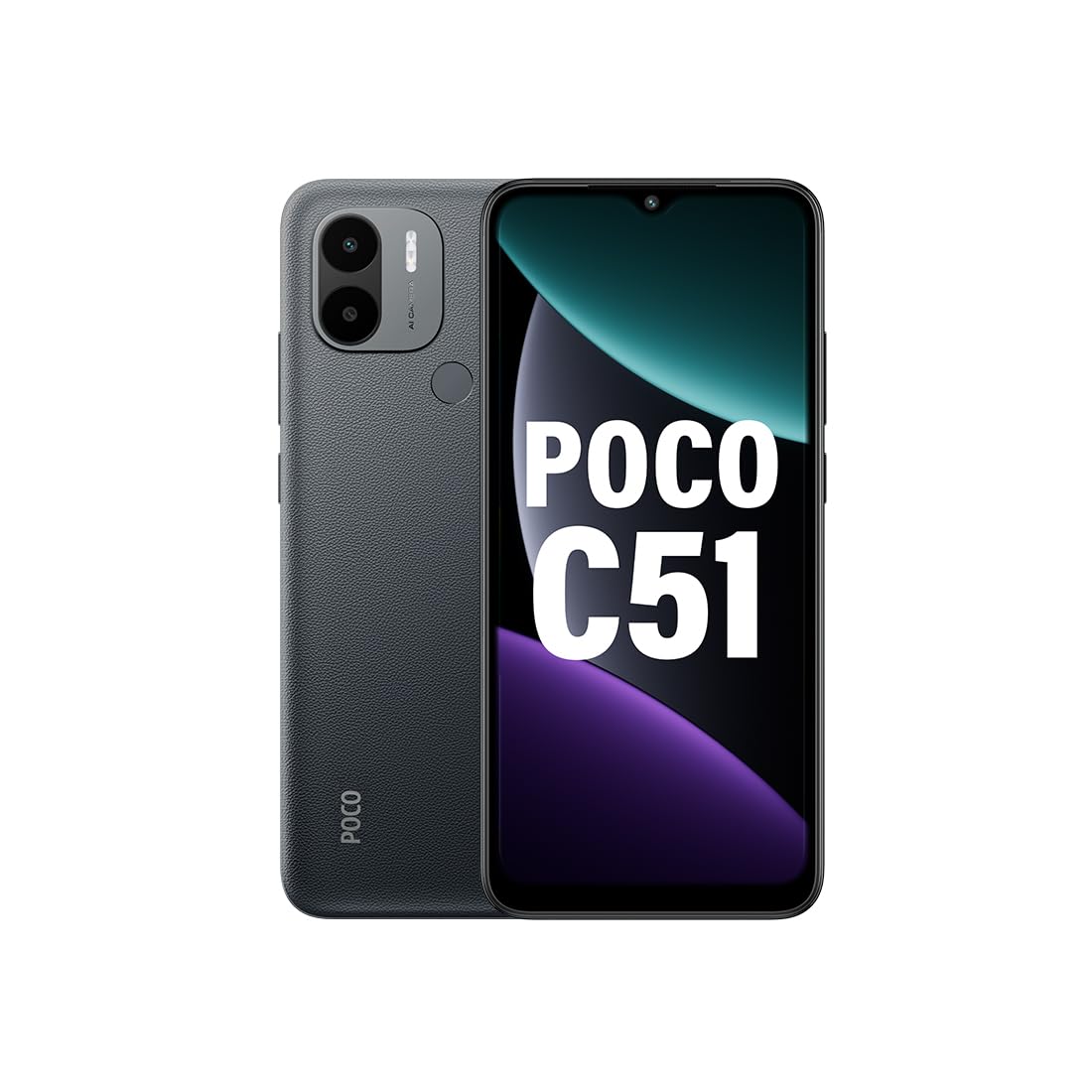 POCO C51 (Power Black, 4GB RAM, 64GB Storage) | eBay