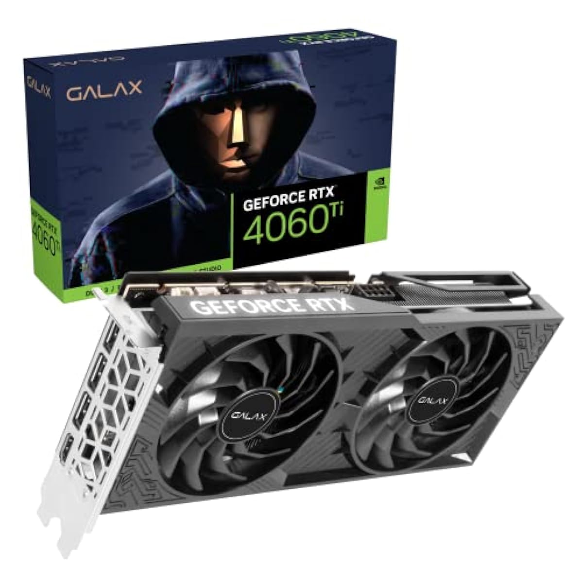 グラフィックボード・グラボ・ビデオカード PALIT GeForce RTX 4060 Ti 8GB DUAL GeForce RTX 4060 Ti DUAL 8GB GDDR6 Semi-fanless Graphics Card