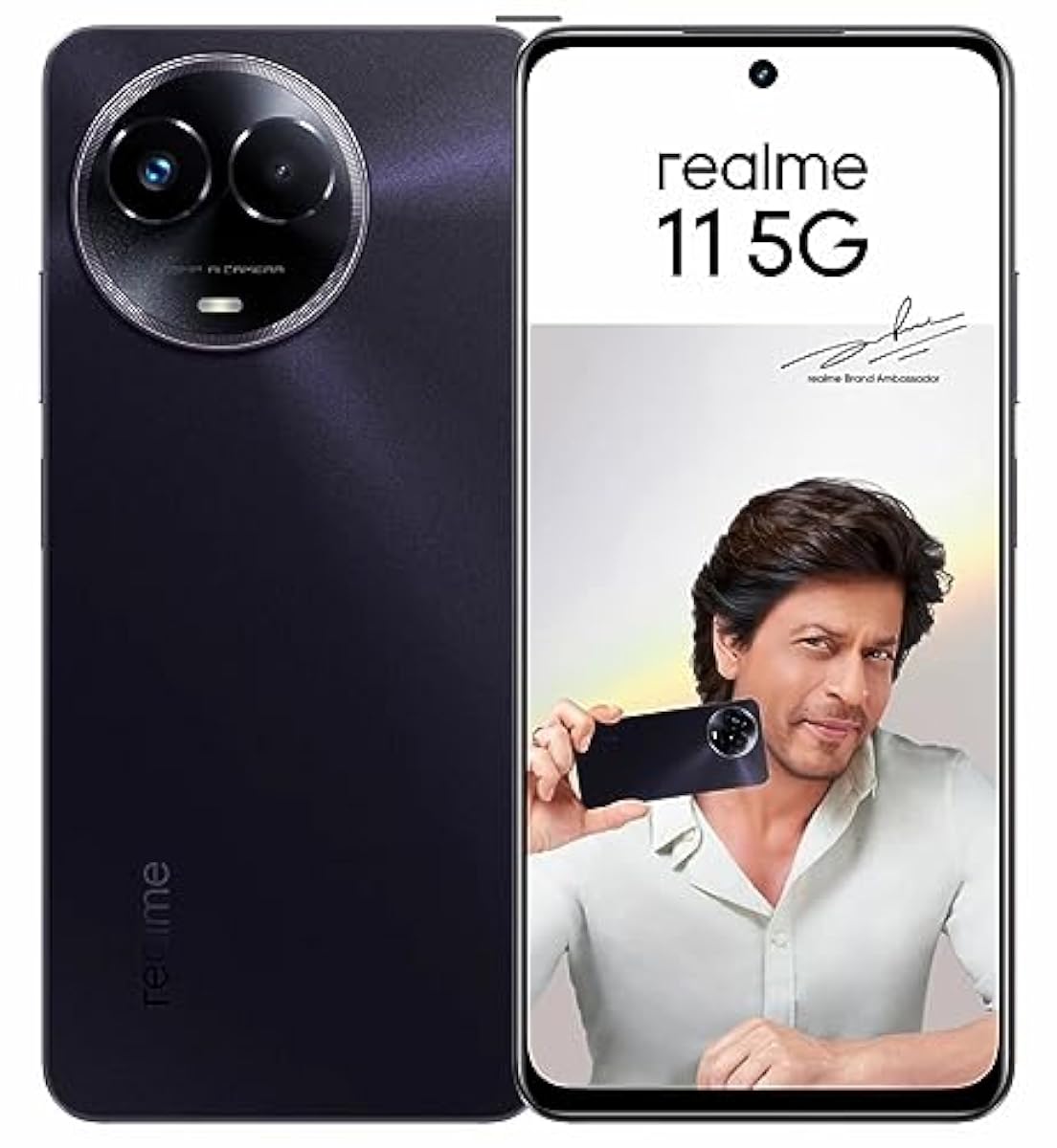 realme 11 5G (Glory Black, 8GB RAM, 256GB Storage)