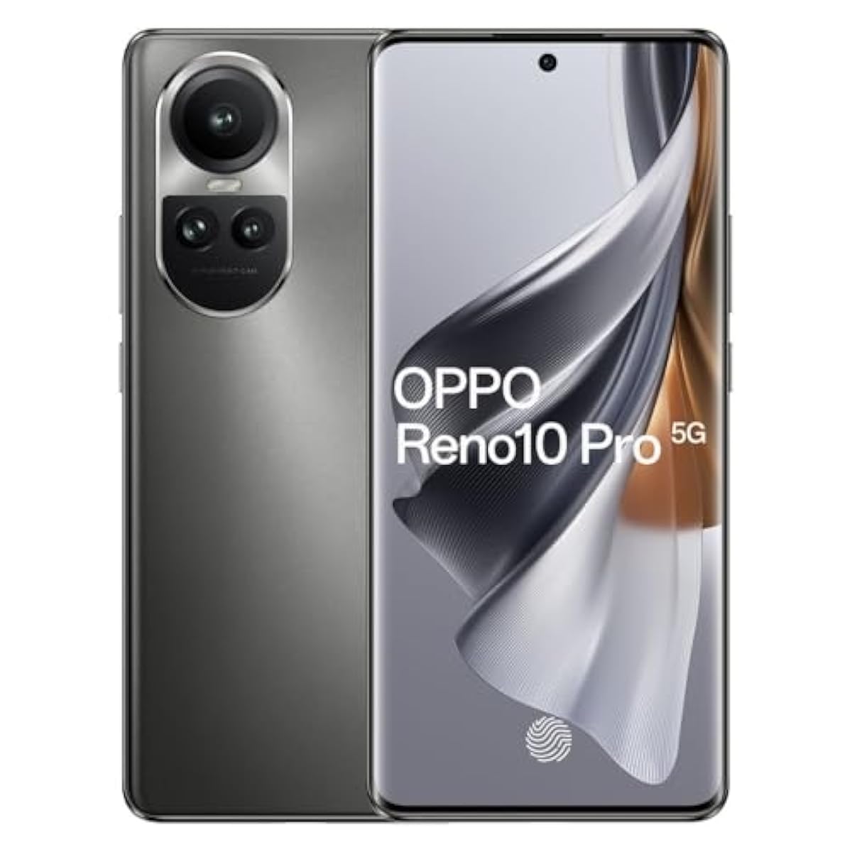 Reno10 Pro 5G Smartphone (Silvery Grey, 12GB RAM, 256GB Storage)