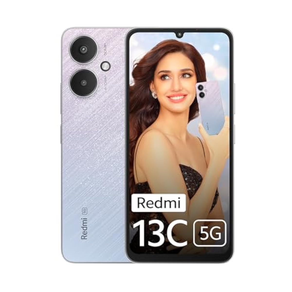 Redmi 13C 5G (Startrail Silver, 8GB RAM, 256GB Storage) Unlocked