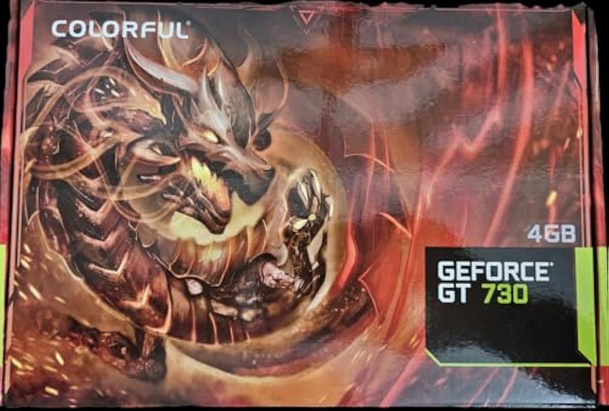 Colorful Geforce Gt 730 4Gb Gddr5 Ram Graphic Card with 4 Hdmi Output Po