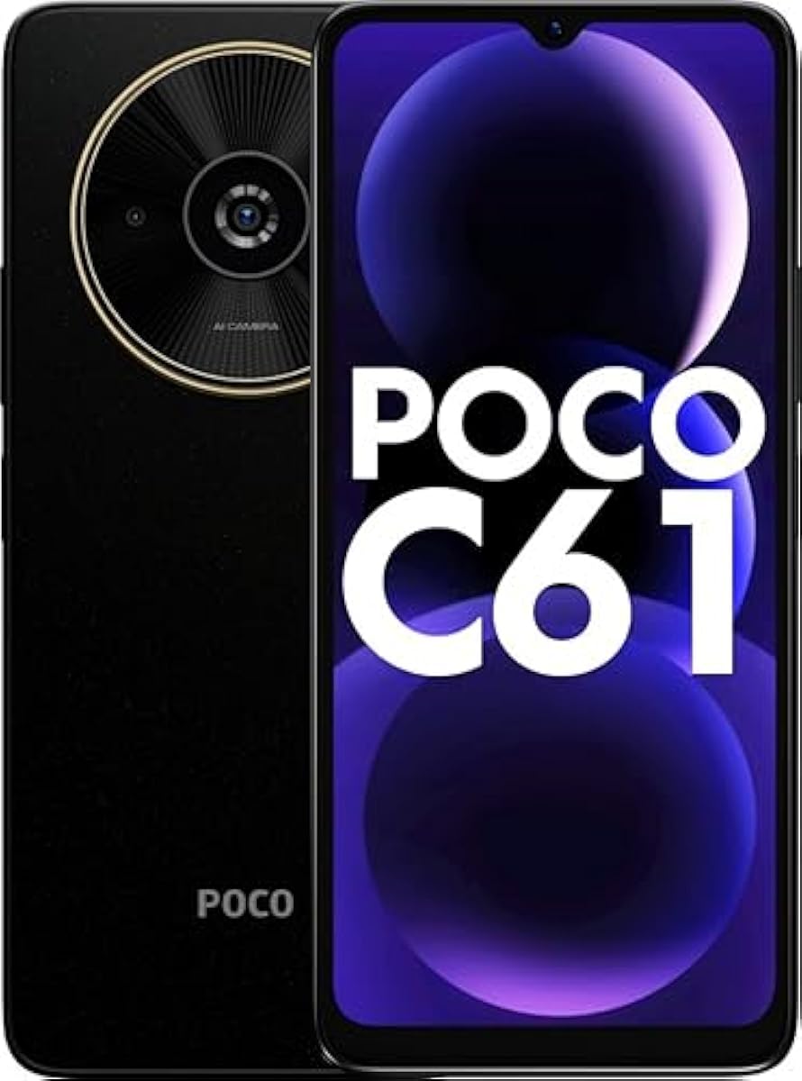 POCO C61 Diamond Dust Black 4GB RAM 64GB ROM | eBay