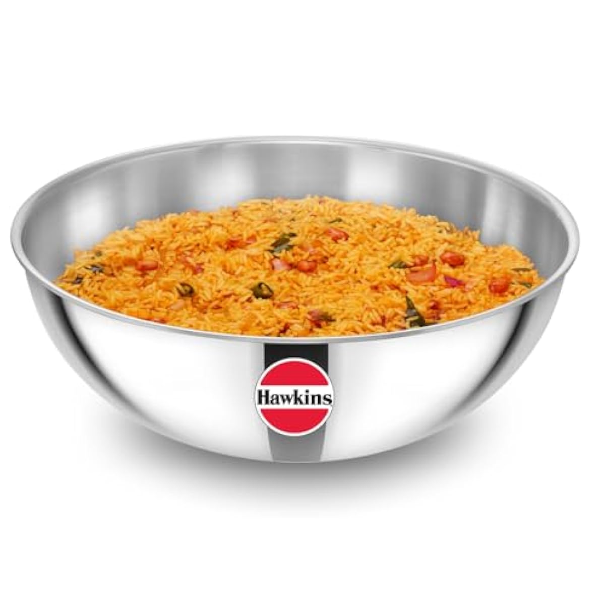 Hawkins 6 Litre Metro Kadhai, Triply Stainless Steel Induction Tasla, Si