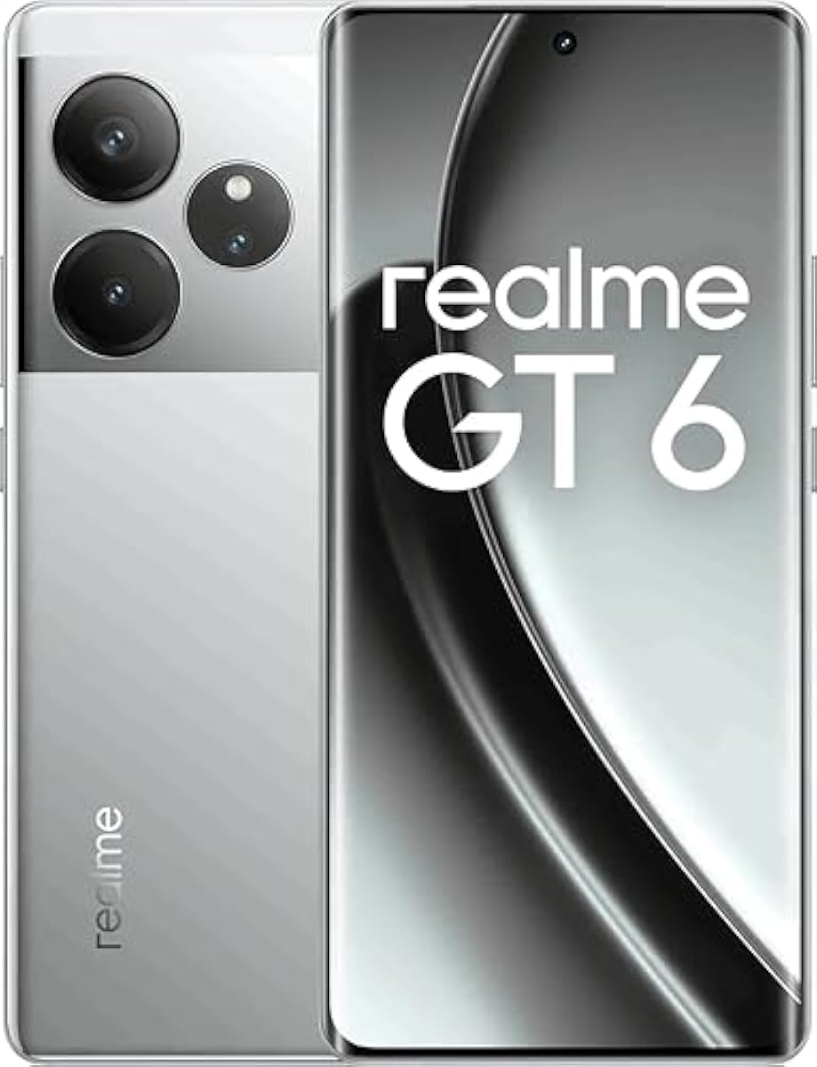 realme GT 6 5G 8gb 256gb Fluid Silver Indian Global Version