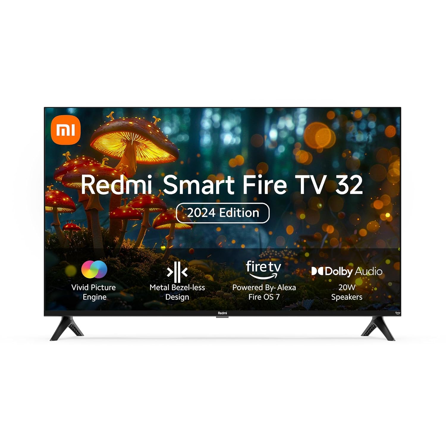 Redmi 80 cm (32 inches) F Series HD Ready Smart LED Fire TV L32MA