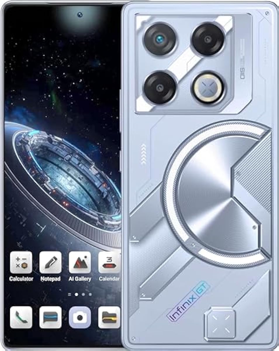 Infinix GT 20 Pro 5G (Mecha Silver, 8GB RAM, 256GB Storage) | Up to 16GB