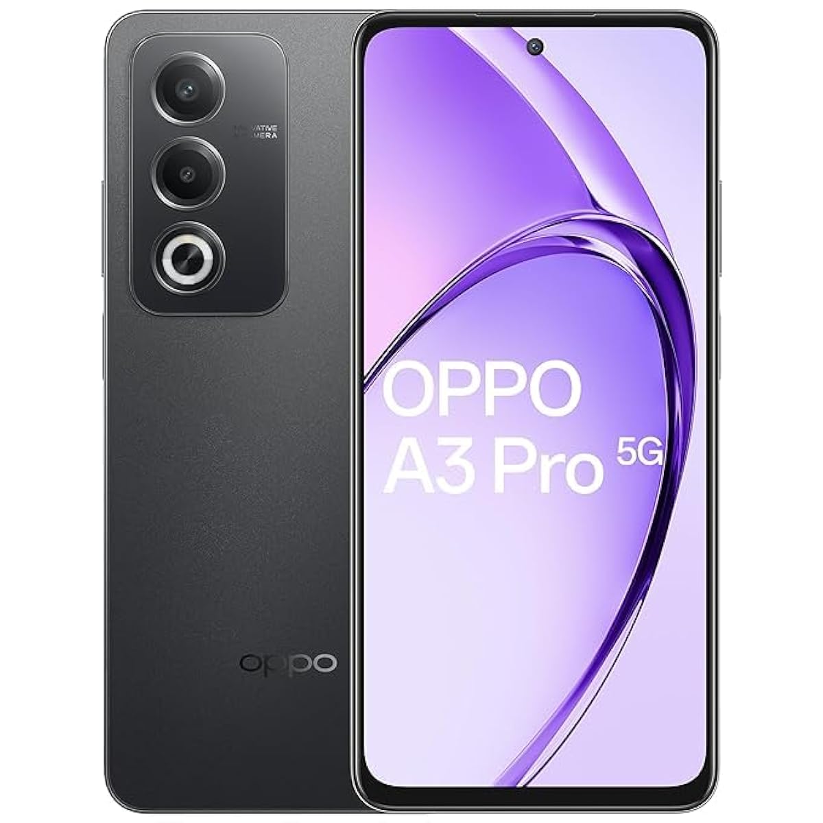 Oppo A3 Pro 5G (Starry Black, 8GB RAM, 128GB Storage) Without