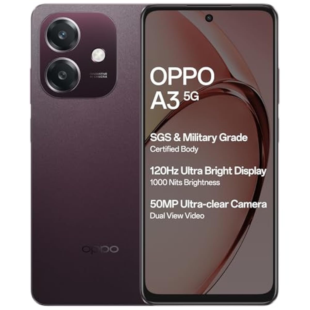 OPPO A3 5G (Nebula Red, 6GB RAM, 128GB Storage) | eBay