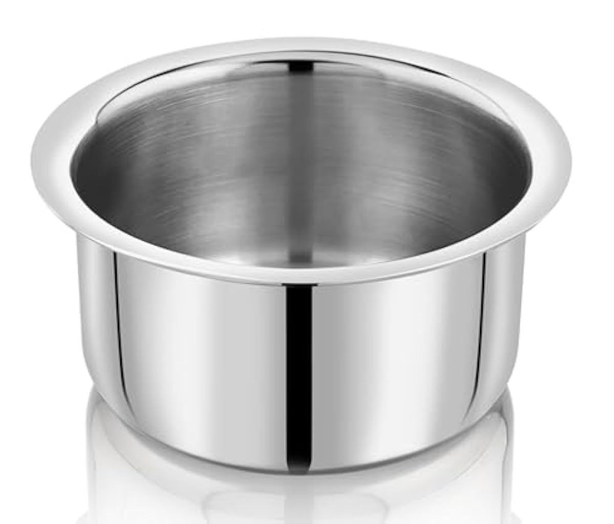 Vinod – Claro Heavy Gauge Stainless Steel Plain Tope, 1.5 mm – Capacity