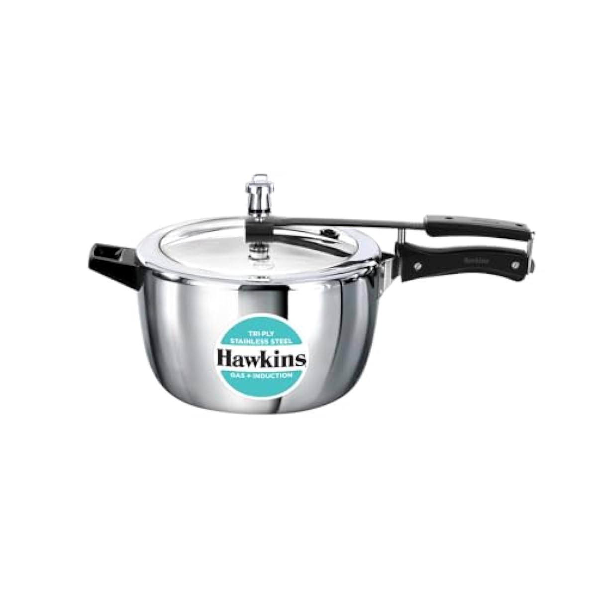 Hawkins 7 Litre Triply Stainless Steel Pressure Cooker,Wide Cooker