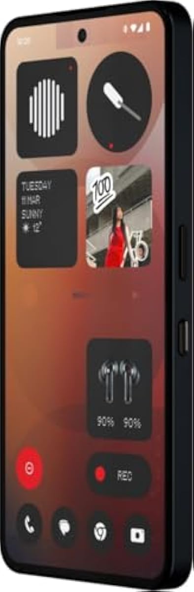 Nothing Phone (3a) Pro 5G (Black, 12GB RAM + 256GB Storage)