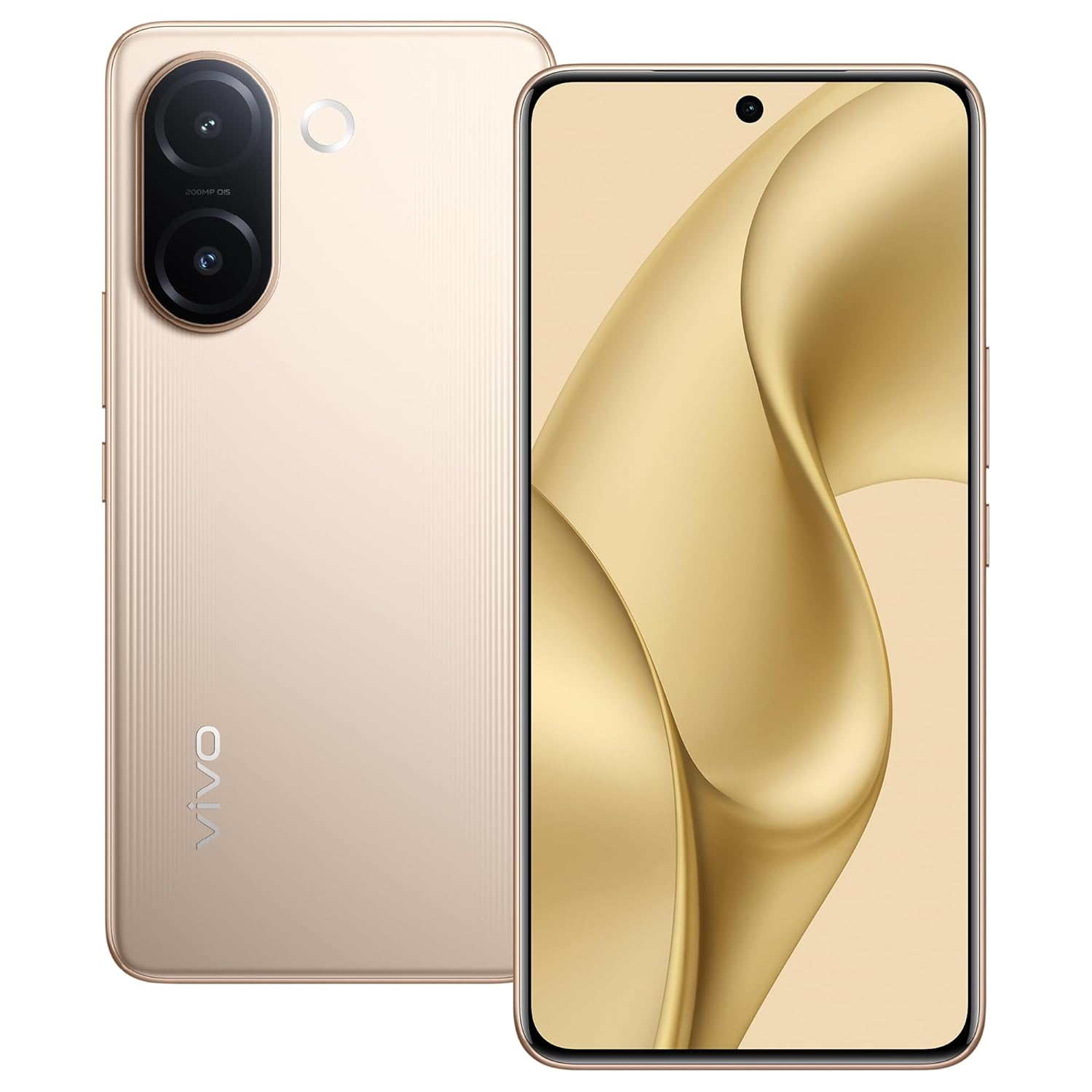 vivo V60e 5G (Noble Gold, 8GB RAM, 128GB Storage) with No Cost EMI/Addition