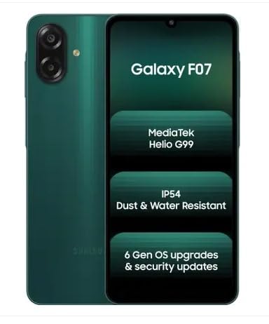 SAMSUNG Galaxy F07 Green 64 GB 4 GB RAM Global Version Unlocked