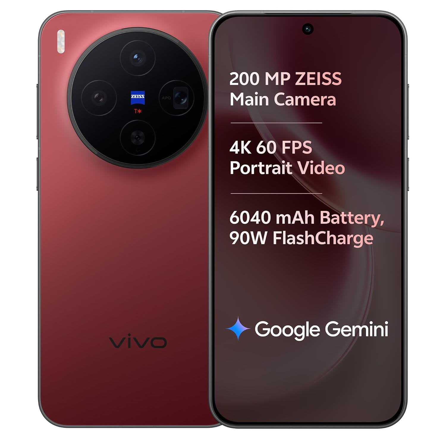 Vivo X300 5G Summit Red 12GB RAM 256GB Storage Indian Global Version Unlocked