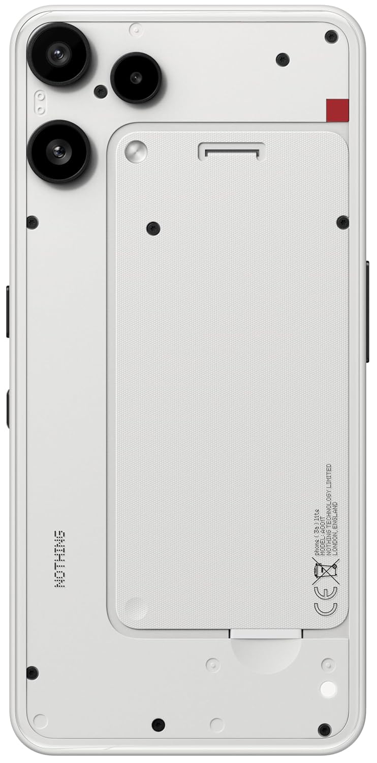 Nothing Phone (3a) Lite White 256GB 8GB RAM Indian Sim Global