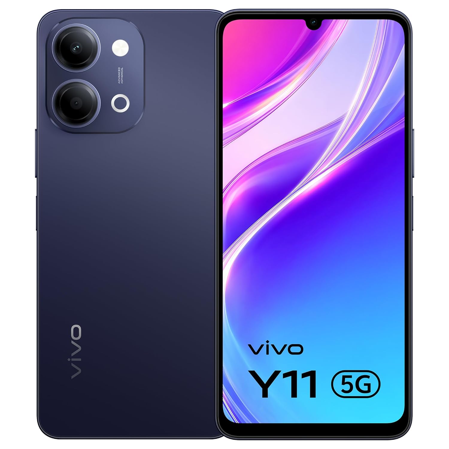 Vivo Y11 5G Midnight Blue 4GB RAM 128GB Storage Unlocked Global Version